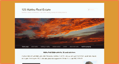 Desktop Screenshot of 123maliburealestate.com